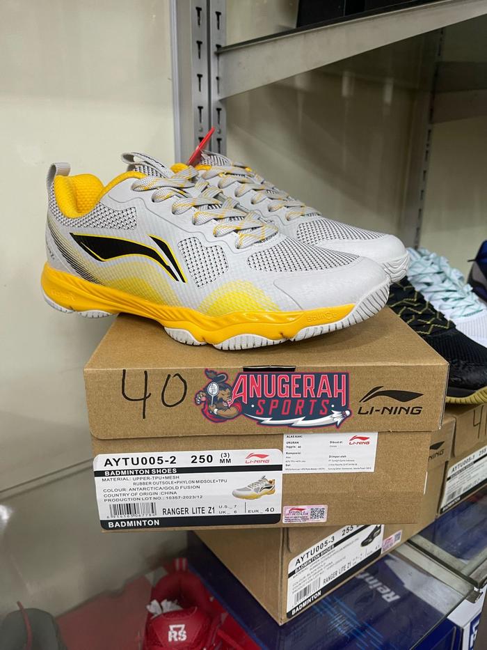 Jual Sepatu Badminton Li-Ning / LINING RANGER LITE Z1 ORIGINAL ...