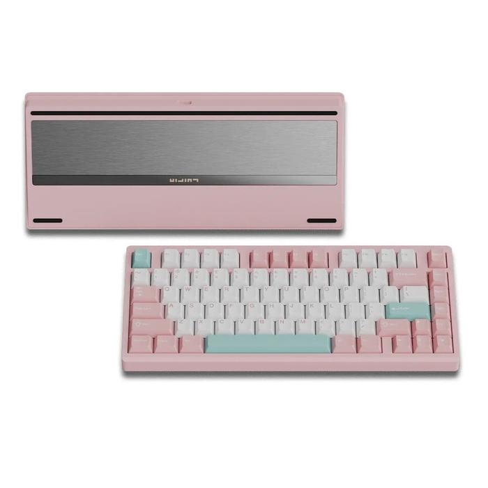 Gambar Bridge75 Plus By Shortcut Studio 75% Layout Mechanical Keyboard - 75+ Spray Pink dari KeebsMark undefined Tokopedia