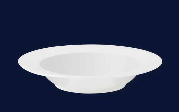 Gambar BKH Set Tableware Keramik Piring Mangkuk Gelas Cangkir Exclusive untuk Hotel Restaurant Cafe - HSI Hospitality - Rim Shape - Soup Plate 9,0 dari Toko Bazaar Keramik HSI Sunter undefined Tokopedia