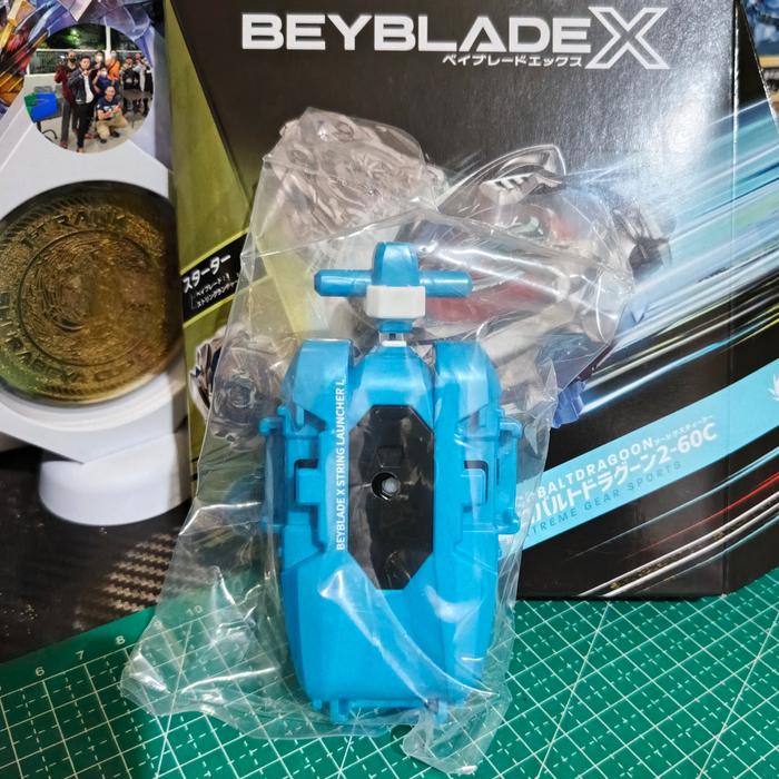 Gambar Beyblade X String Launcher Left Spin TakaraTomy dari Akhyna Store undefined Tokopedia
