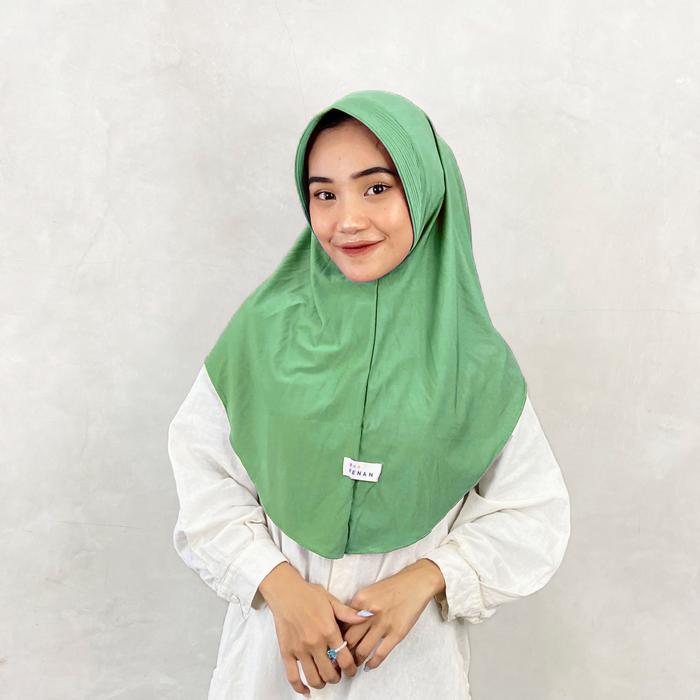 Gambar Kenan Hijab - Bergo Daily Dzeevadaa Instan Size M - Mint dari KENAN HIJAB OFFICIAL STORE undefined Tokopedia