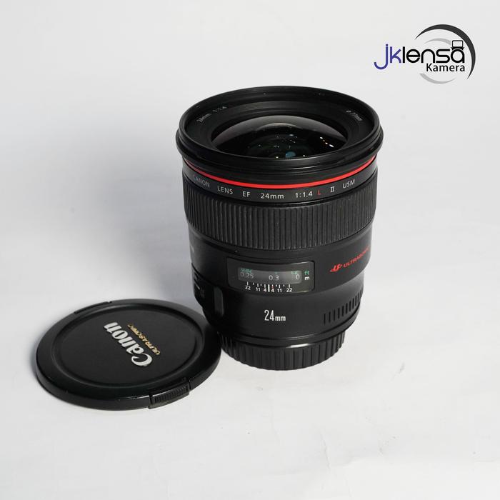 Jual Canon EF 24mm L II USM Canon 24 mm DSLR Full Frame Lens