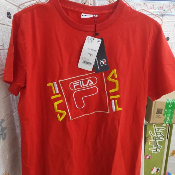 Gambar Kaos Import Fila full tag dari GemAzZ.KM undefined Tokopedia