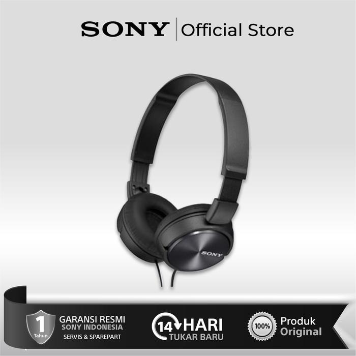 Gambar Sony MDR ZX310AP / Sony ZX310AP / ZX310AP / Overbands Headset - Hitam dari Sony Center Official undefined Tokopedia