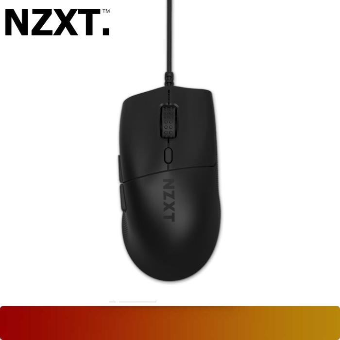 Gambar NZXT Lift 2 Ergo | Lightweight Ergonomic Wired Gaming Mouse - Hitam dari Nano Komputer undefined Tokopedia