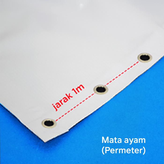 Gambar Spanduk Flexi / Cetak Spanduk / Banner / Backdrop Custom - Lubang per 1m dari Revo Print Shop undefined Tokopedia