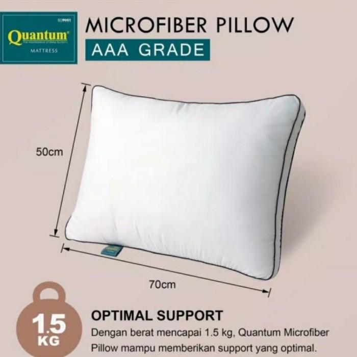 Gambar Bantal/Guling Quantum Microfiber - Bantal, Tidak Pake Srg dari TULUS JAYA undefined Tokopedia