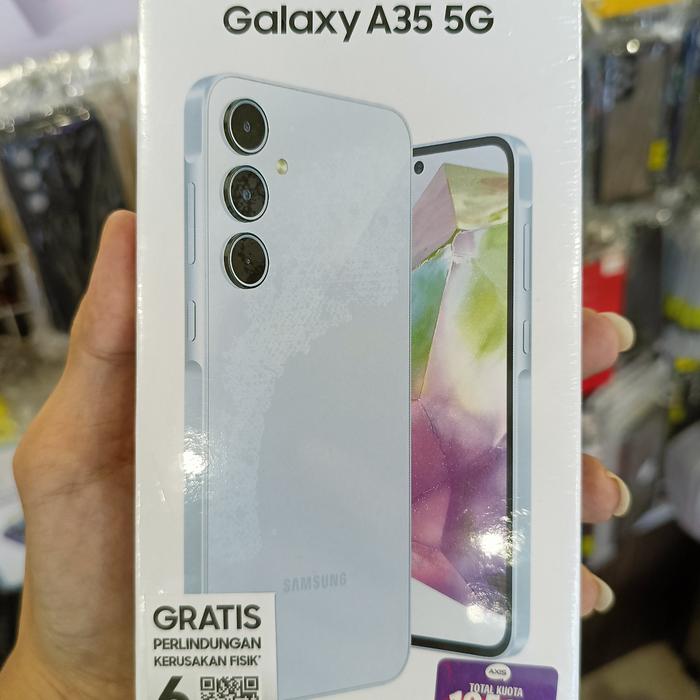 Gambar SAMSUNG GALAXY A35 5G RAM 8GB/256GB - ICE BLUE dari NEO MOBILE BATAM undefined Tokopedia