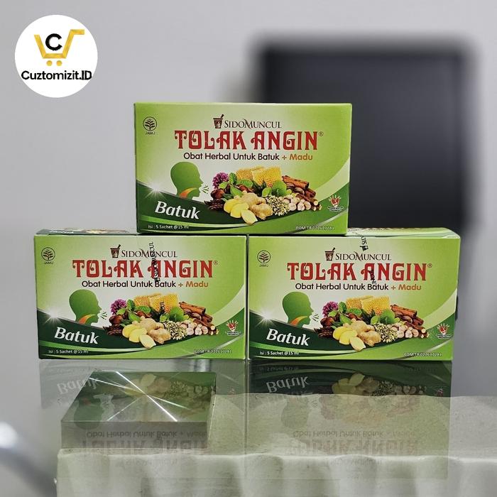 Gambar Tolak Angin Batuk Cair Dus 5's - Membantu Meredakan Batuk Berdahak dari CuztomizitID undefined Tokopedia