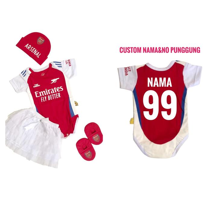 Baby Sleepsuit Arsenal Baby Bodysuit Baby Onesie Newborn Arsenal