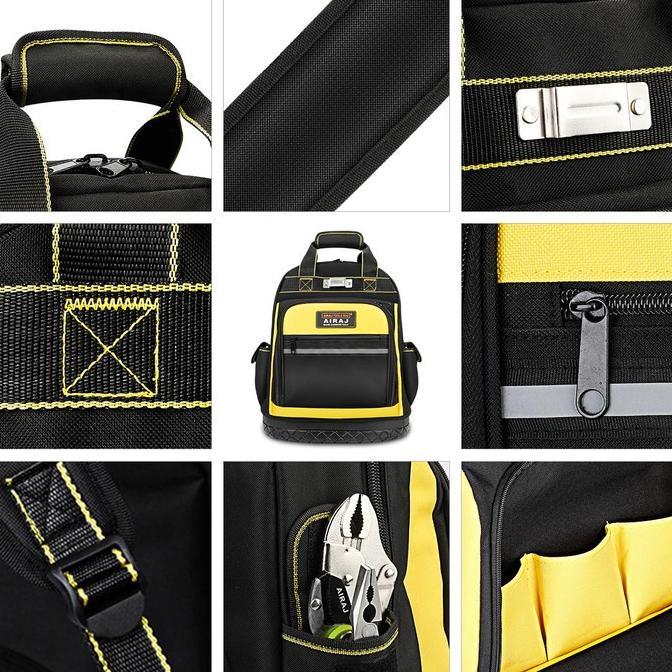 Gambar ORI NEW AIRAJ TOOL STORAGE BAG BACKPACK TAS TUKANG ALAT PERKAKAS WATERPROOF dari ardika_store_shop undefined Tokopedia