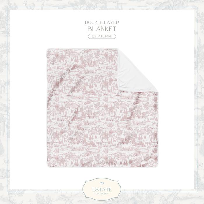 Gambar COSOCO Kids Double Layer Blanket / Selimut Bayi Bahan TENCEL - Estate Pink dari Little Hannah ID undefined Tokopedia