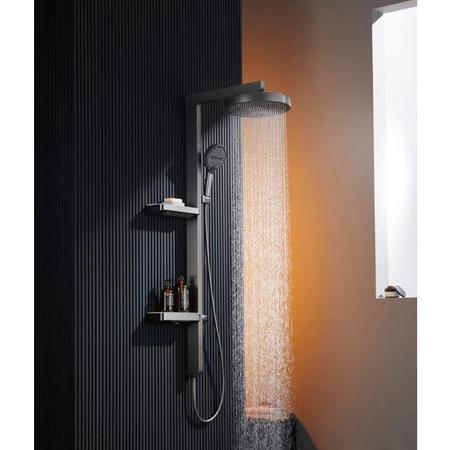 Gambar Shower Set 4 Tombol LED Digital Display Thermostatic Shower Kamar Mandi Dengan Faucet Panas Dingin - Abu-abu dari IR-JKTStore undefined Tokopedia