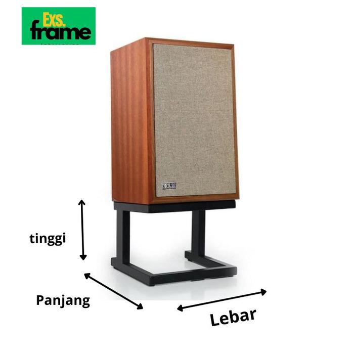 Gambar Exs.frame Stand Speaker Universal Custom Ukuran 20.5x30x50 cm Cocok untuk Kebutuhan Anda yang Spesifik dari FrameFabrication undefined Tokopedia