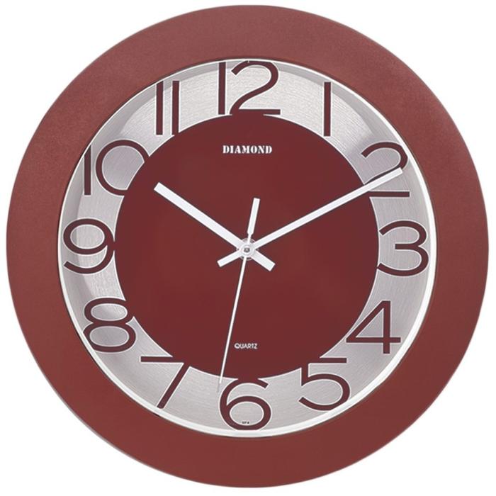 Gambar Jam Dinding Analog Diamond 232-9 - Brown dari Faraz Gallery undefined Tokopedia