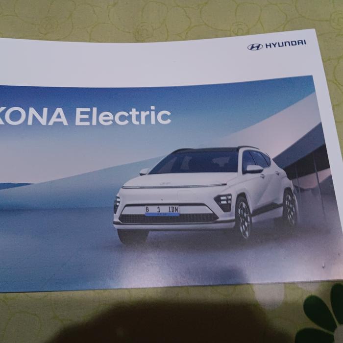Jual Brosur Hyundai Kona Electric 2024 - Jakarta Utara - Blizzard Store ...