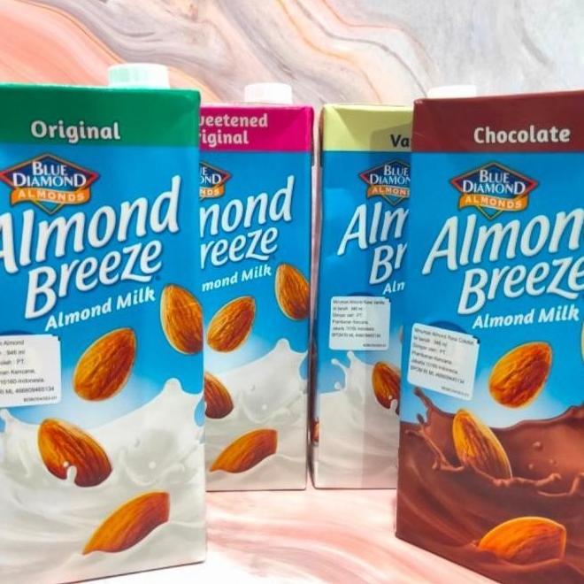 Gambar Ready Stok Susu Blue Diamond Almond Breeze 946Ml | Blue Diamond Almond Cendanitoko - Latte dari KurmaSegar undefined Tokopedia