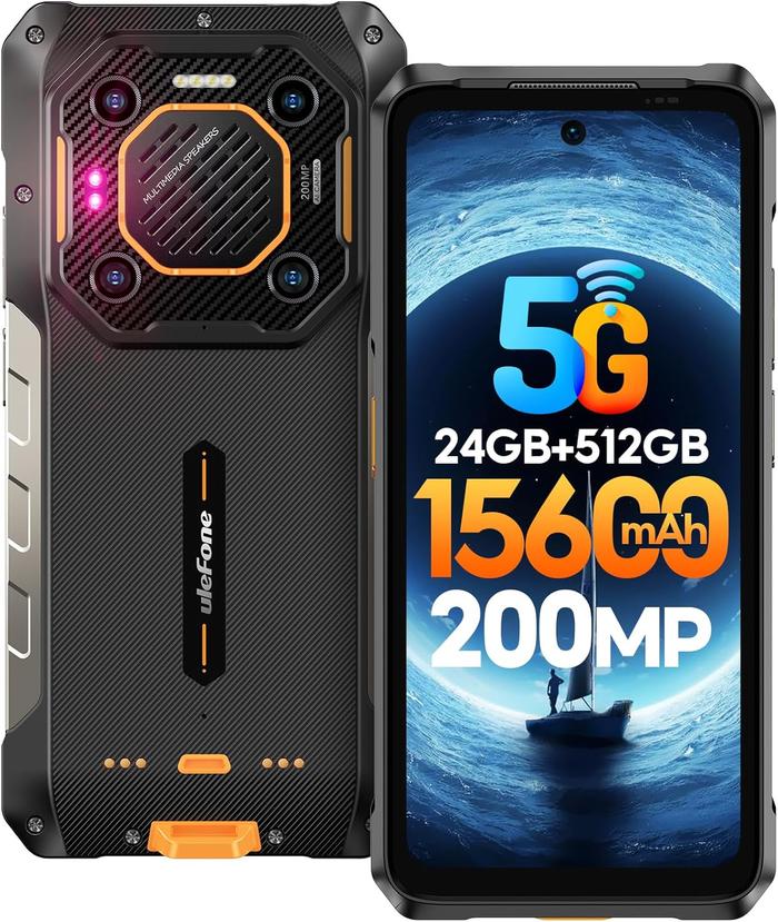 Gambar Ulefone Armor 26 Ultra 5G Walkie-Talkie 200MP 15600mAh 120W Dimensity 8020 10.1” FHD+ Android Smartphone - Walkie Talkie - No WalkieTalkie dari Hello El Official undefined Tokopedia