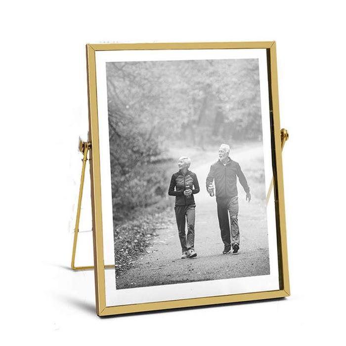 Gambar Bingkai Foto Gold Emas Frame Photo Pajangan Foto Aesthetic - 7inch dari Mireading undefined Tokopedia