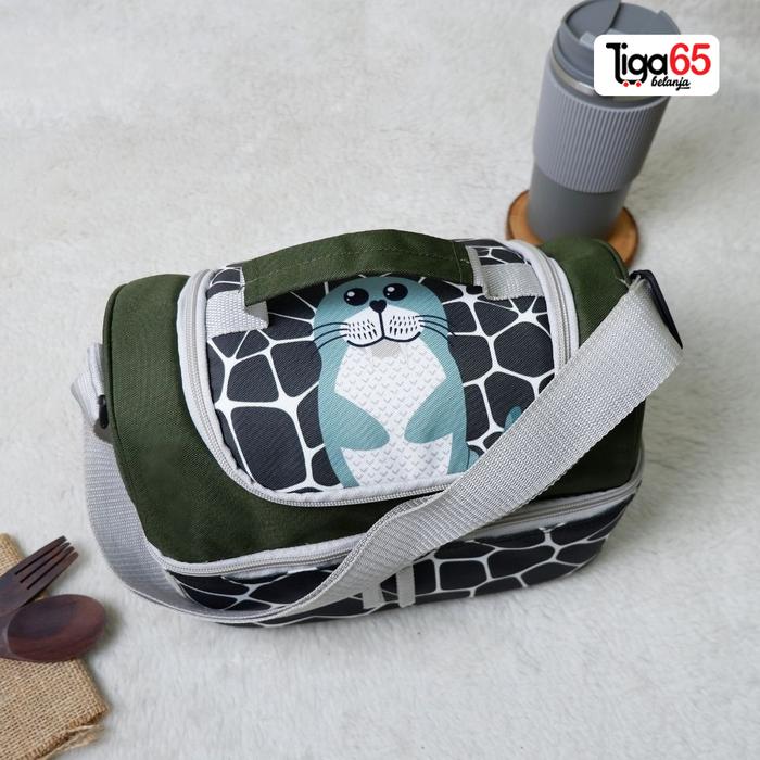 Gambar 365 Tas Bekal Anak | Tas Bekal HL Kids Alma | Custom Nama | Lunch Bag Double | 614 261917 - Seals dari 365belanja undefined Tokopedia