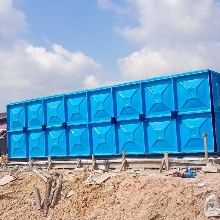 Jual 100 m3 Tangki Air Panel/Roof Tank/ Tandon air / Modular tank (UK ...