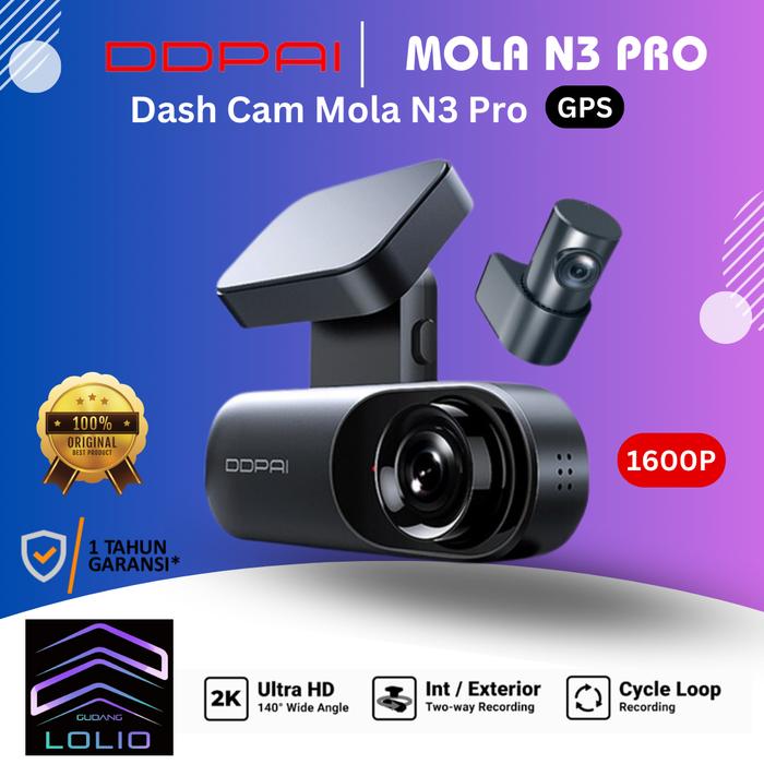 Ddpai Channel Dash Cam With Gps DDPAI Mola N3 Pro GPS DashCam