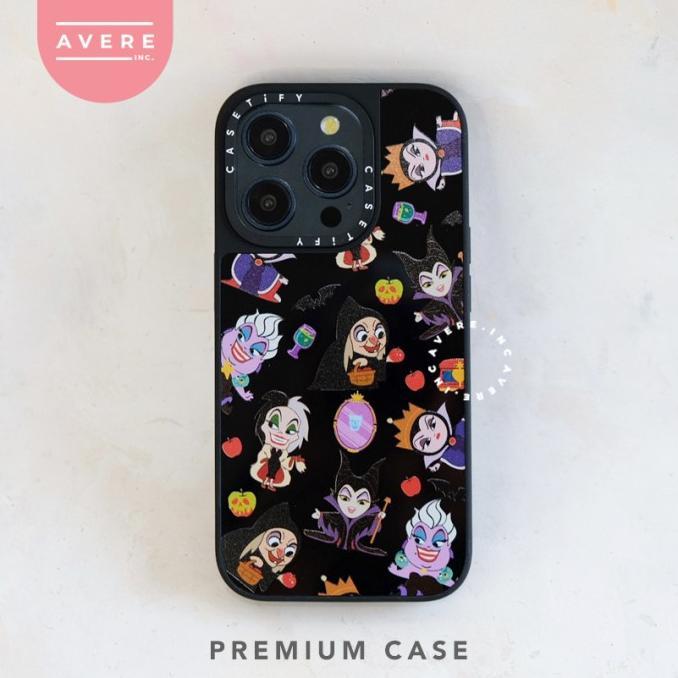 Gambar PREMIUM CASETI-FY PRINCESS EDITION CASE IPHONE 15 14 13 12 11 PRO MAX murah - VILLAINS BLACK, 14 PROMAX dari Ggstore77 undefined Tokopedia