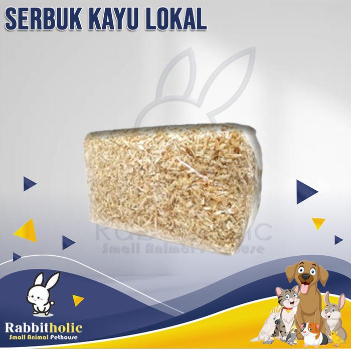 Gambar serbuk kayu hamster hamster kelinci / bedding - 1pcs dari Rabbitholic Gading Serpong undefined Tokopedia