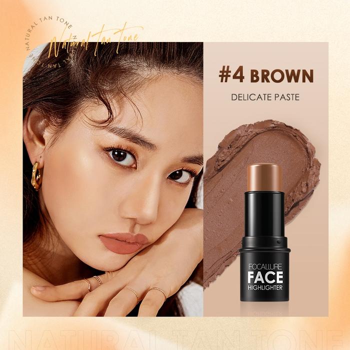 Gambar FOCALLURE Highlighter & Contour Multi Stick FA01 - #04 BROWN dari FOCALLURE STORE_NEW undefined Tokopedia