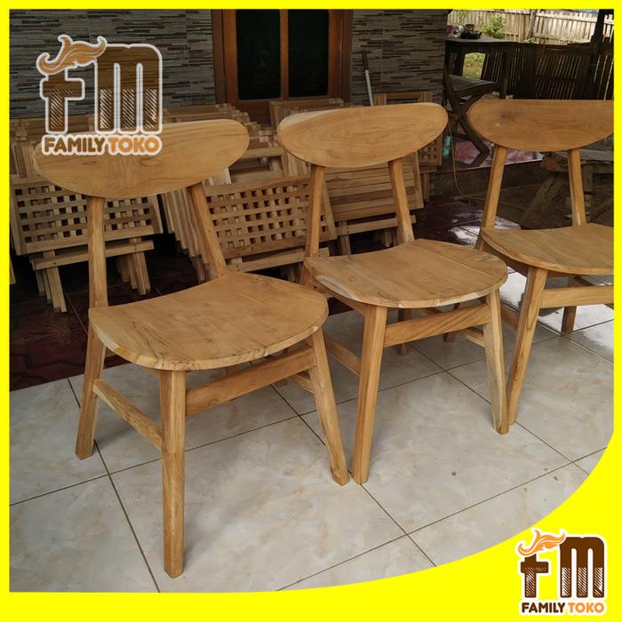 Gambar Kursi Makan Teras dan Cafe Outdoor dan Indoor Jenis Ropan Bahan Kayu Jati - Non Finishing dari Family Toko Mebel undefined Tokopedia