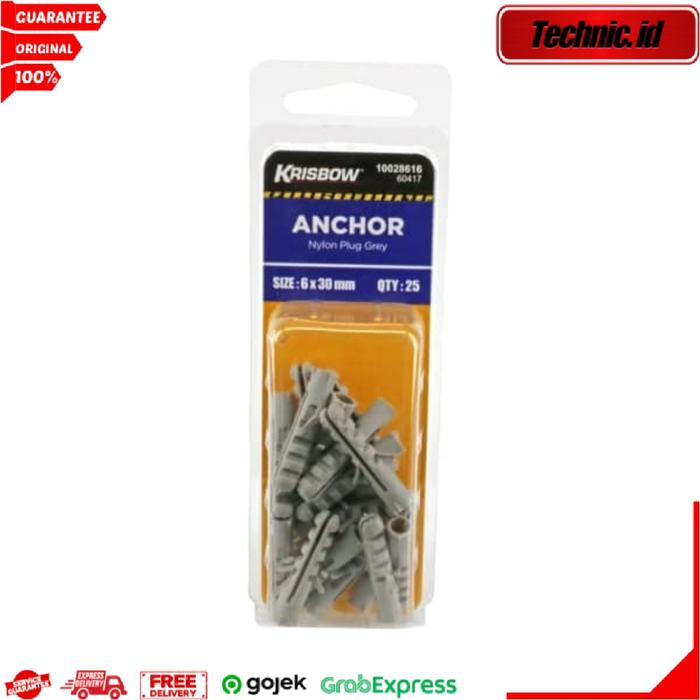 Gambar Krisbow Set 10 Pcs Sekrup & Plug 8x40 Mm Perkakas Pertukangan Hand Tools dari Technic ID undefined Tokopedia