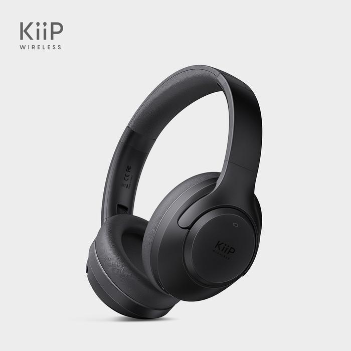Gambar KiiP TH90 ANC Wireless Headphone Bluetooth Over Ear Spatial Audio - Hitam dari GOLDSTAR.ID undefined Tokopedia