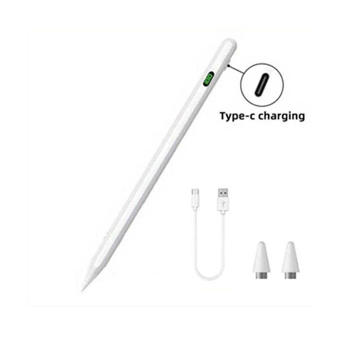 Gambar Stylus Pen Alldocube iPlay 50 / 60 mini Pro Touch Pen Universal Magnetic Colorfull LED Display Baterai Digital Pena Android iOS Tablet Phone Magnet Pencil - Putih dari TokoCasingCover undefined Tokopedia