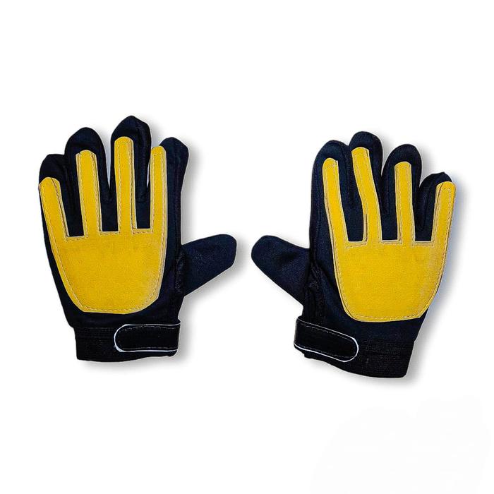 Gambar SARUNG TANGAN KIPER ANAK USIA 5-13 TAHUN/SARUNG TANGAN POLOS - Kuning, All Size dari Fankaystore.id undefined Tokopedia