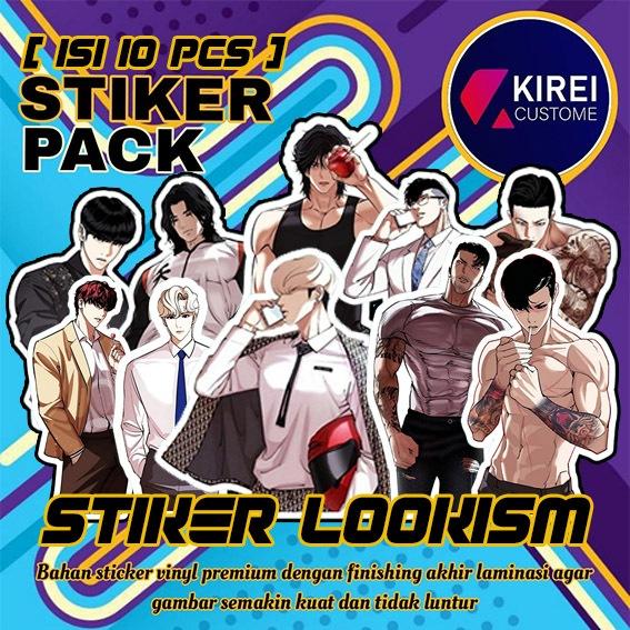 Gambar STIKER LOOKISM TAHAN AIR 1 PACK dari Kirei custome undefined Tokopedia