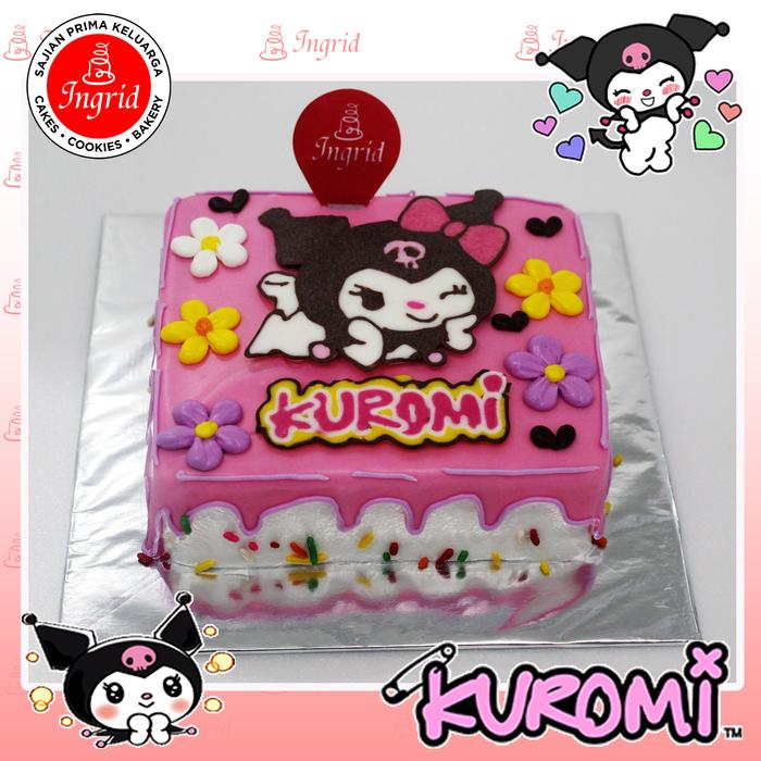 Gambar Kue Tart Anak Tema Kuromi Terbaru - Mini BG dari Ingrid Cakes &amp; Bakery undefined 2 Tokopedia