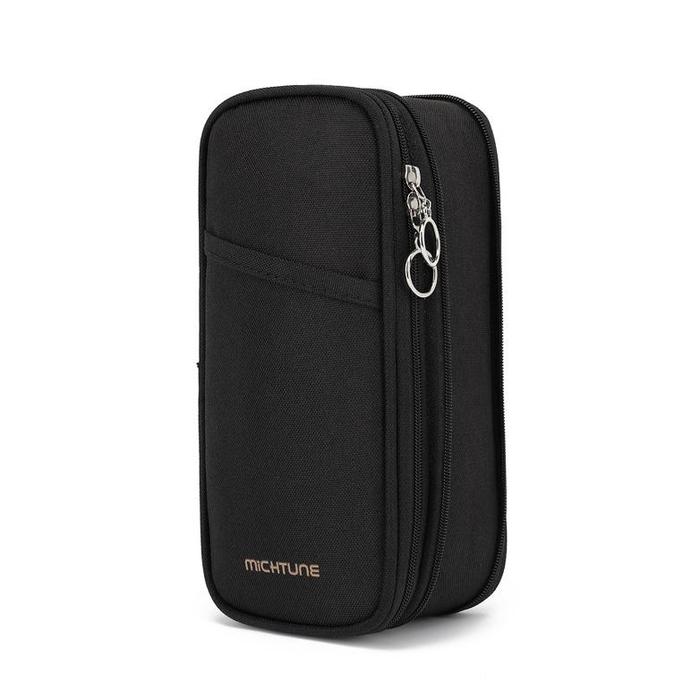 Gambar MOMODA Pencil Cases Large Capacity Pencil Bag Pouch Holder Box for Girls Office Student Stationery Organizer School Supplies - Hitam dari Micky Minie undefined Tokopedia