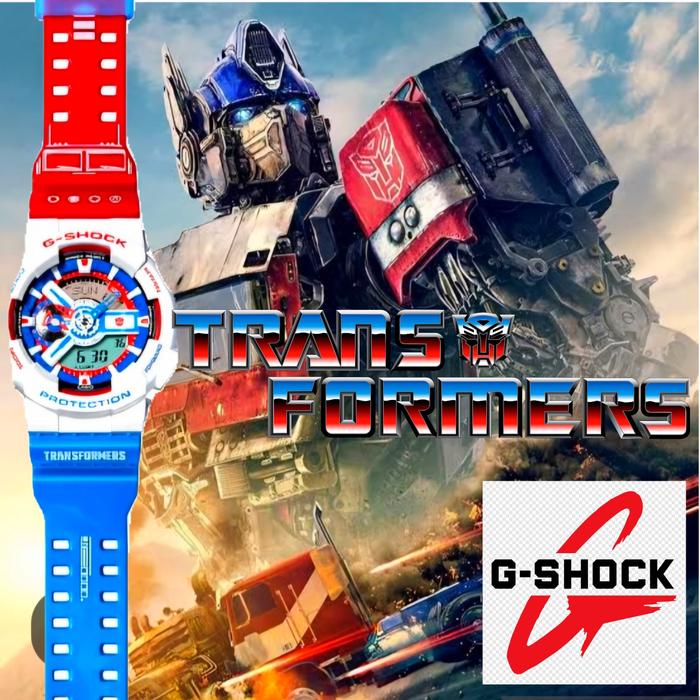 Optimus Prime Jam G Shock Transformer Jual Gshock X Transformers