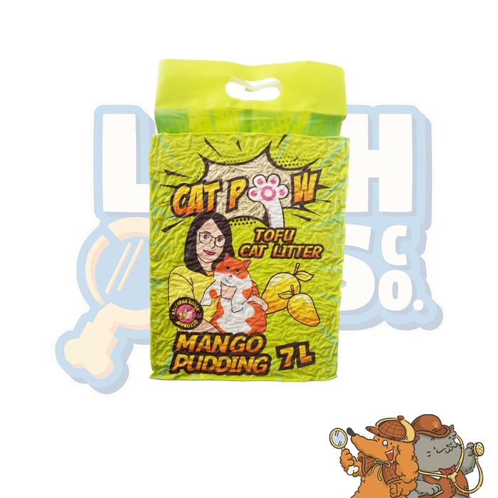 Gambar CATPOW Tofu Clumping Cat Litter 7L - Mango Pudding dari Lush Pets Co. undefined Tokopedia