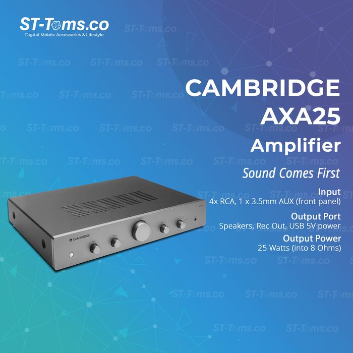 Promo Cambridge Audio AXA25 / AXA 252-Channel Integrated Stereo ...