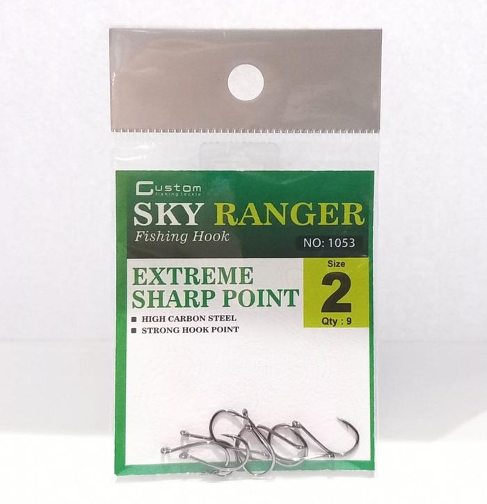 Gambar Kail pancing Custom Sky Ranger type 1053 Chinu & 1054 Marusode fishing hook termurah - 1053-1 dari Josh Pancing undefined 3 Tokopedia