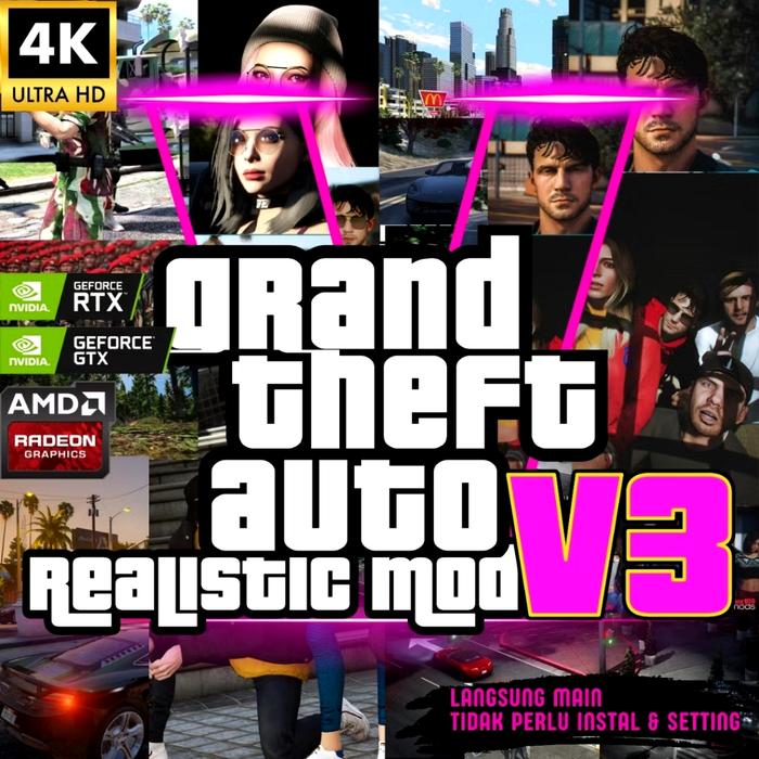 Jual Grand Theft Auto V Premium Editiono PC Full Mod Ultra