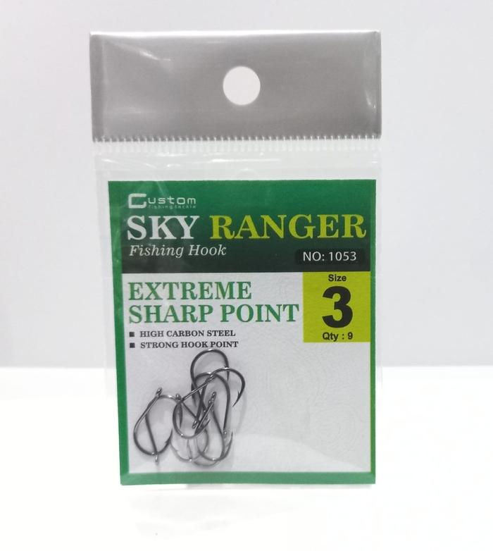 Gambar Kail pancing Custom Sky Ranger type 1053 Chinu & 1054 Marusode fishing hook termurah - 1053-1 dari Josh Pancing undefined 4 Tokopedia