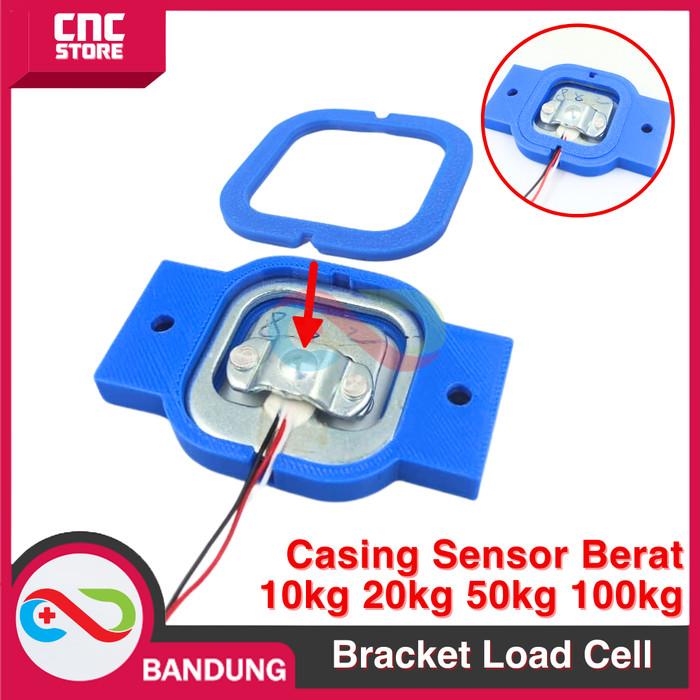 Gambar PAKET 4PCS LOAD CELL 50KG PLUS MODUL  HX711 SENSOR TIMBANGAN BERAT - 1PCS BRACKET dari CNC STORE BANDUNG undefined Tokopedia
