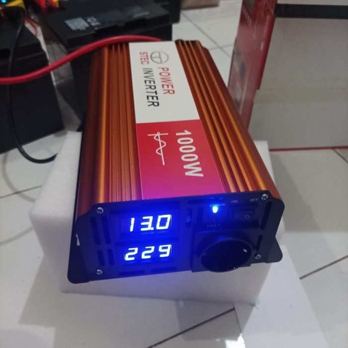 Power Inverter DC to AC STEC 12V/24V/48V 1000W 2000W 3000W Pure Sinewave High Perfomance - 12V 1000W