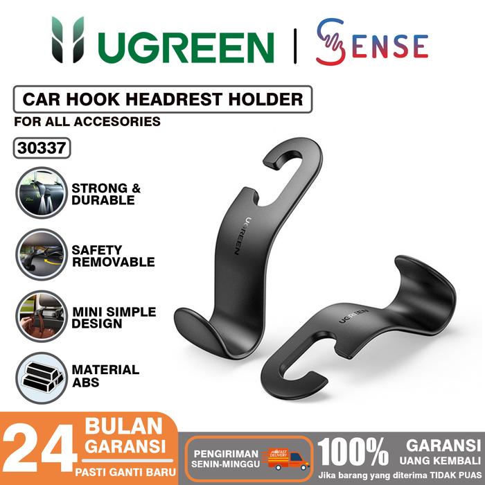 Gambar UGREEN Car Seat Hanger Hook Headrest Backseat Gantungan Mobil 30337 dari SENSE OFFICIAL STORE undefined Tokopedia