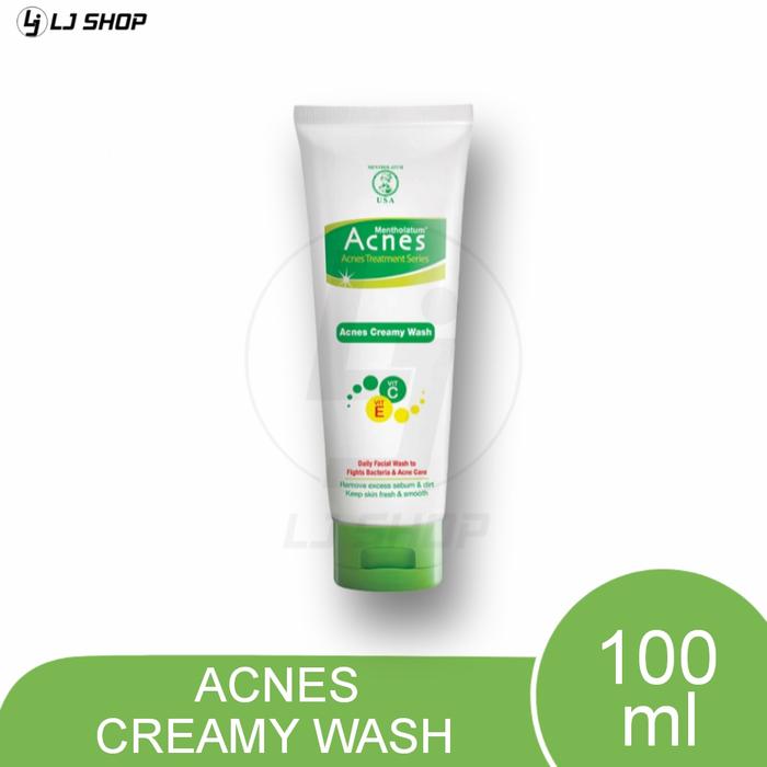 Gambar Acnes Creamy Wash, Complete White 100 ml - Creamy Wash dari LUJI LUJI undefined Tokopedia