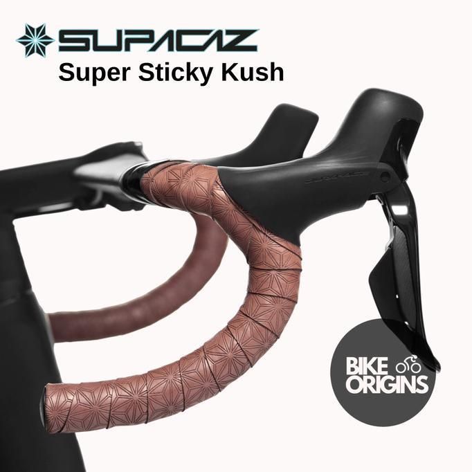 Gambar Bartape SUPACAZ Super Sticky Kush GRAVEL - Bartape Gravel - COFFEE dari boyesho undefined Tokopedia