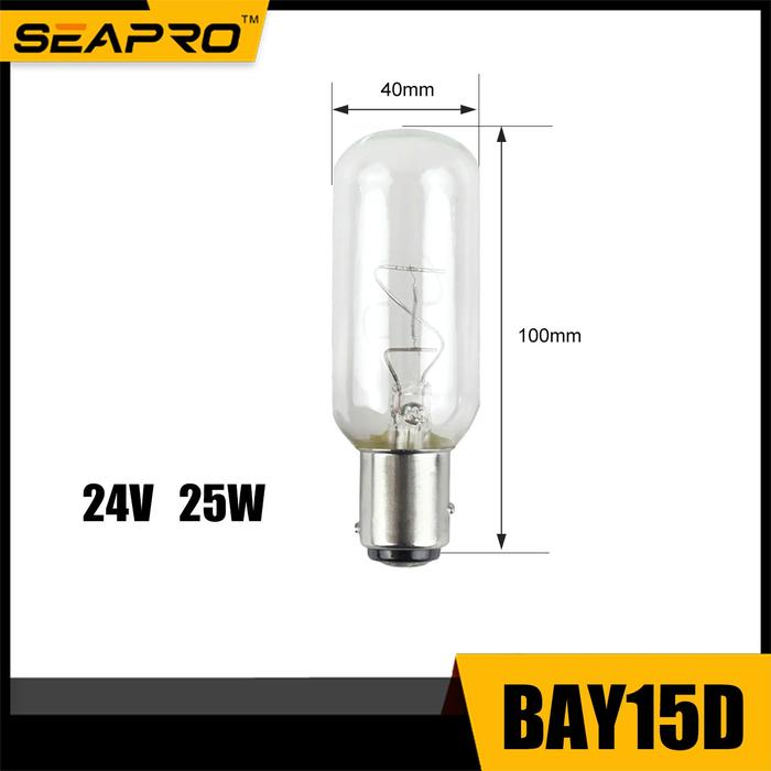 Jual IMPA 790426-49 Lampu Navigasi Tubular Navigation Lamp - BAY15D 24V ...