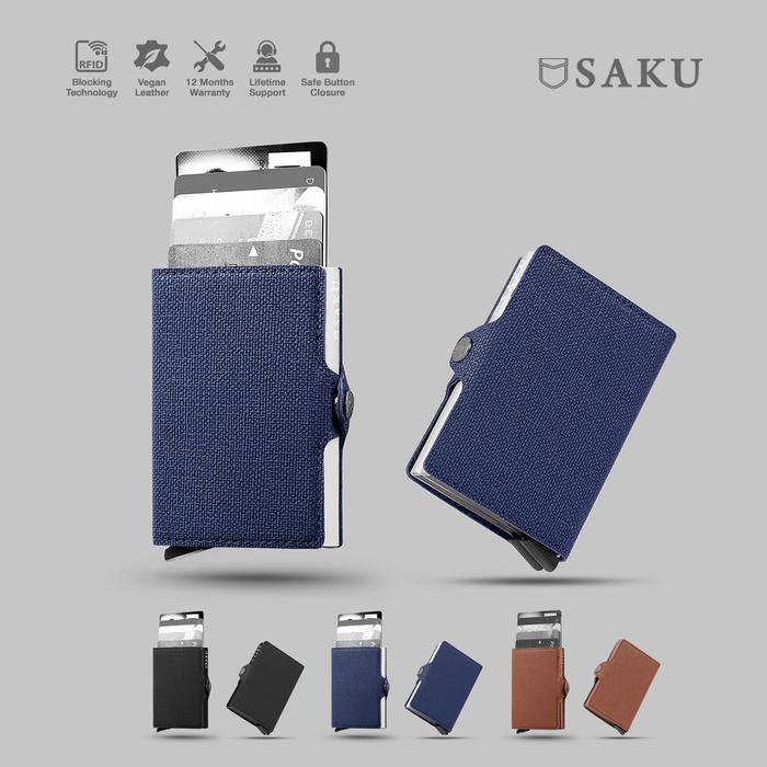 Defect Wallet Jual DEFECT SAKU Dompet Kartu Unisex Card Holder Wallet RFID Textured ...